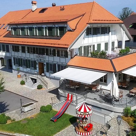 Gasthof Zum Schluessel La Meridienne Fribourg Sa Ueberstorf エクステリア 写真