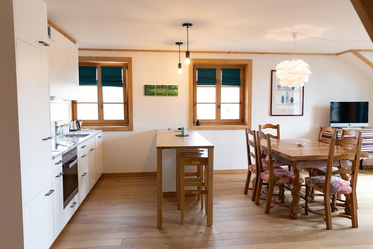Gasthof Zum Schluessel La Meridienne Fribourg Sa Ueberstorf エクステリア 写真