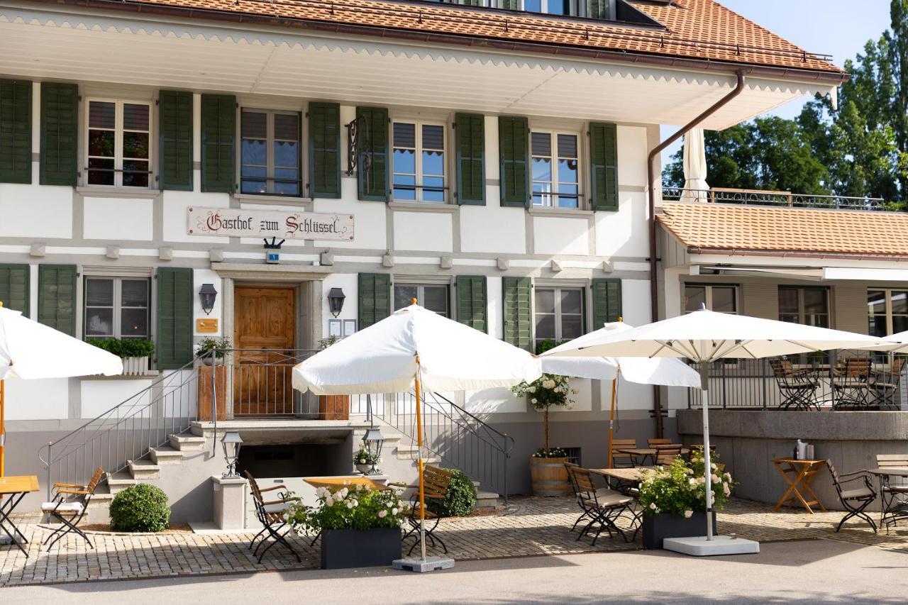 Gasthof Zum Schluessel La Meridienne Fribourg Sa Ueberstorf エクステリア 写真